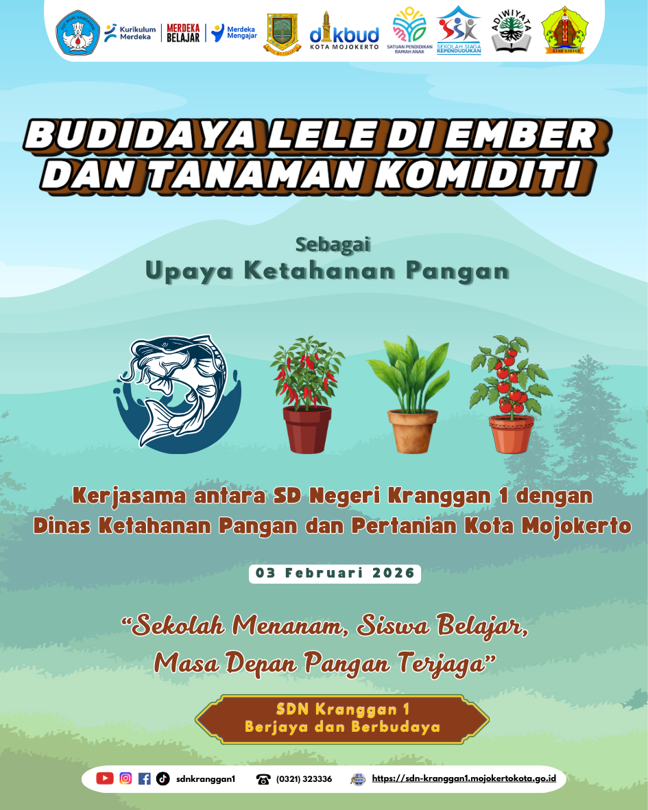 Sinergi SDN Kranggan 1 dan DKPP Kota Mojokerto dal 